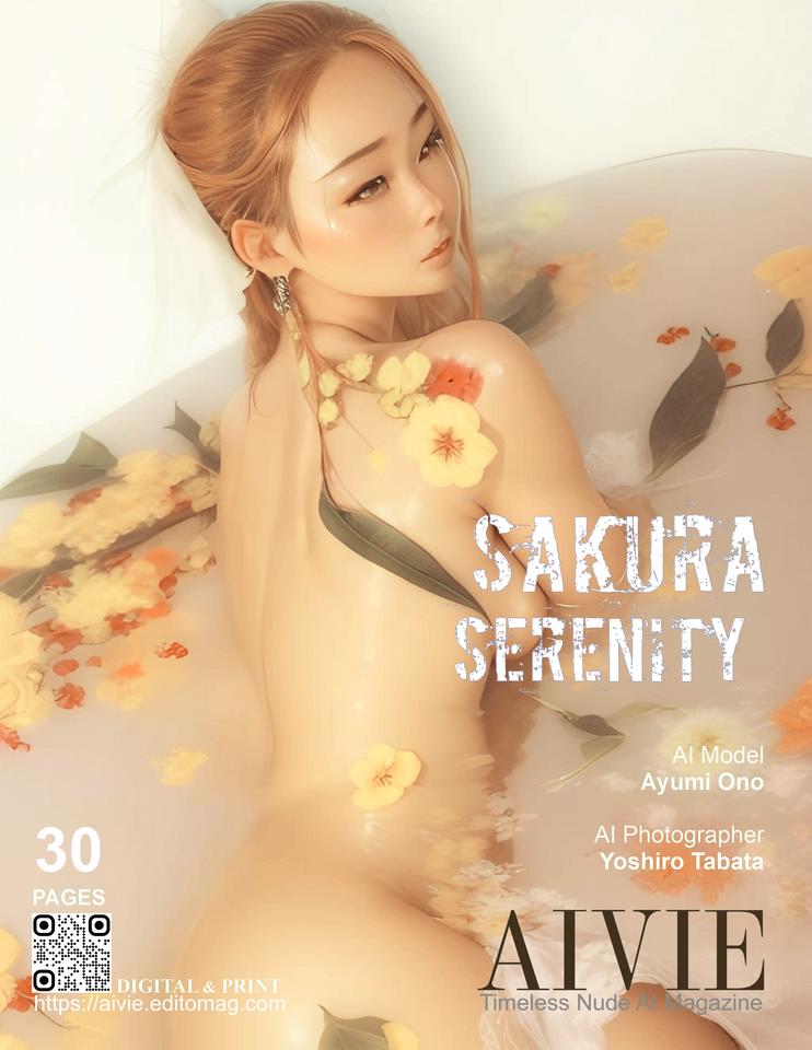 Back cover Ayumi Ono - Sakura Serenity