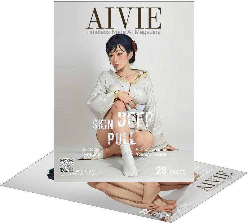 Tye Luna - Skin Deep Pull perspective covers - Aivie Nude Art Magazine